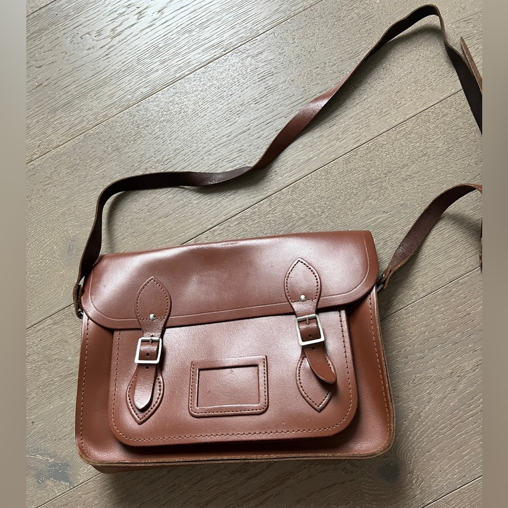 Brown Leather Crossbody Cambridge Satchel Company Bag